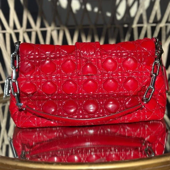 Christian Dior Patent Leather Shoulder Bag - Picture 3 of 7